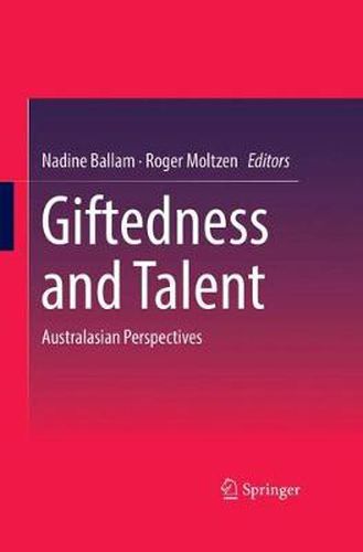 Cover image for Giftedness and Talent: Australasian Perspectives