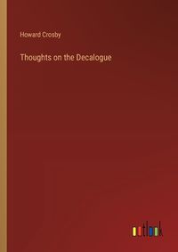 Cover image for Thoughts on the Decalogue