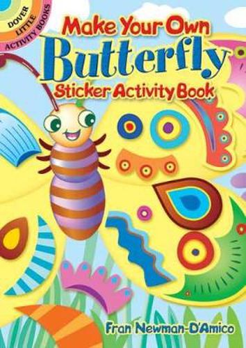 Cover image for Make Your Own Butterfly Sticker Activity Book