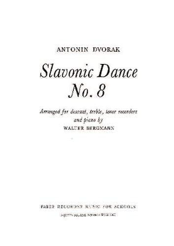 Slavonic Dance No.8