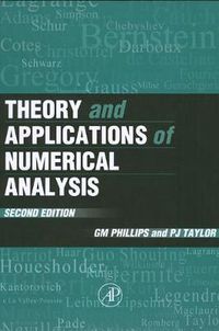 Cover image for Theory and Applications of Numerical Analysis