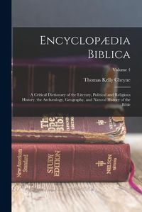 Cover image for Encyclopaedia Biblica