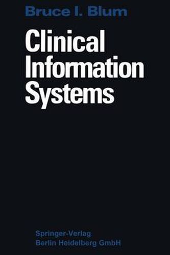 Cover image for Clinical Information Systems