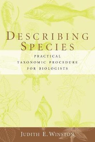 Cover image for Describing Species: Practical Taxonomic Procedure for Biologists