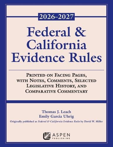 Cover image for Federal and California Evidence Rules