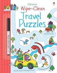 Cover image for Wipe-clean Travel Puzzles