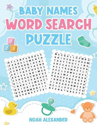 Cover image for Baby Names Word Search Puzzle