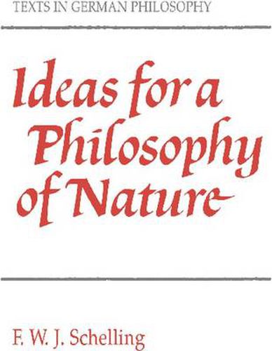 Ideas for a Philosophy of Nature