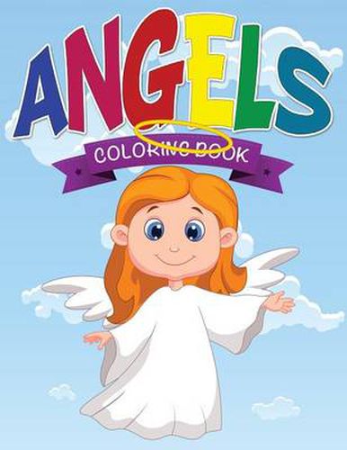 Cover image for Angels Coloring Book