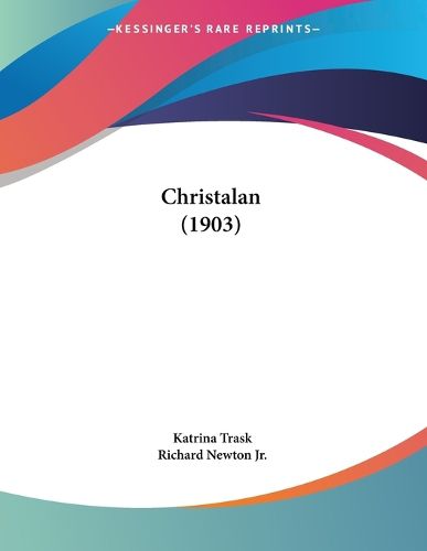 Cover image for Christalan (1903)