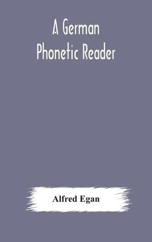 Cover image for A German phonetic reader