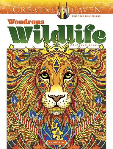 Cover image for Creative Haven Wondrous Wildlife Coloring Book