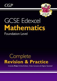 Cover image for GCSE Maths Edexcel Complete Revision & Practice: Foundation inc Online Ed, Videos & Quizzes