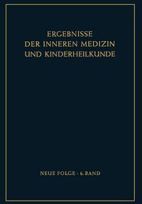 Cover image for Ergebnisse der Inneren Medizin und Kinderheilkunde: Neue Folge