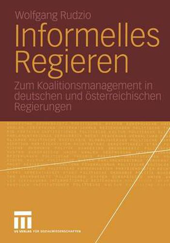 Cover image for Informelles Regieren
