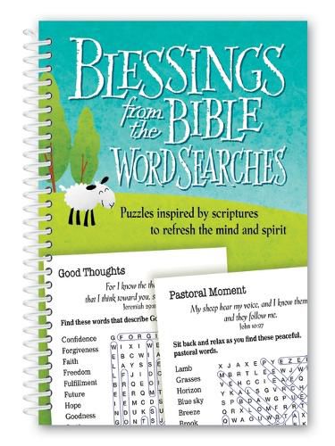 Cover image for Blessings from the Bible Word Searches