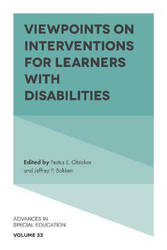 Cover image for Viewpoints on Interventions for Learners with Disabilities