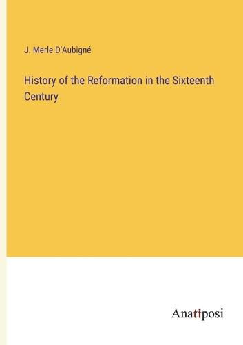 Cover image for History of the Reformation in the Sixteenth Century