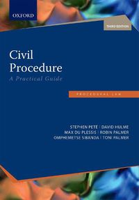 Cover image for Civil Procedure: A Practical Guide
