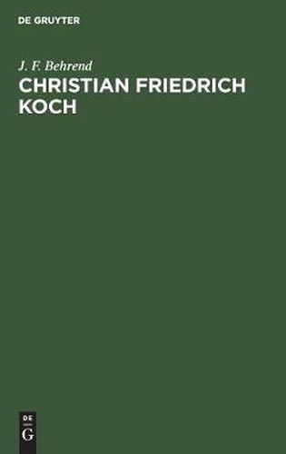 Christian Friedrich Koch