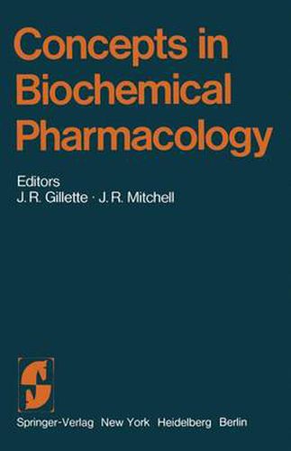 Concepts in Biochemical Pharmacology: Part 3