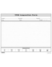 Cover image for TPM Inspection Form