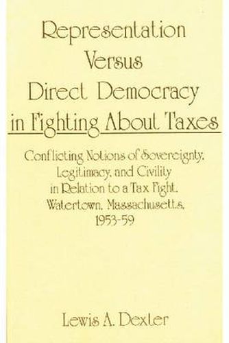 Cover image for Representation Versus Direct Democracy in Fighting About Taxes