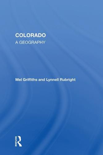 Cover image for Colorado: A Geography