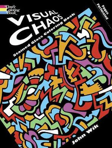 Cover image for Visual Chaos Stained Glass Coloring Book