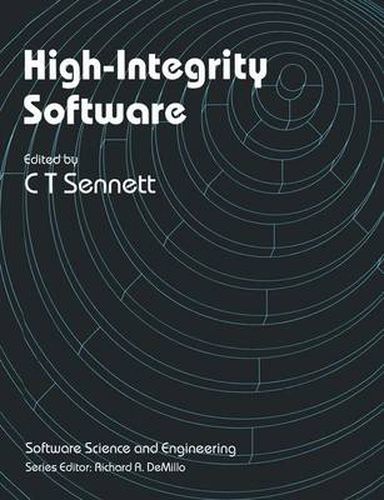 Cover image for High-Integrity Software