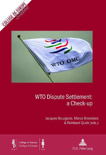 Cover image for WTO Dispute Settlement: a Check-up