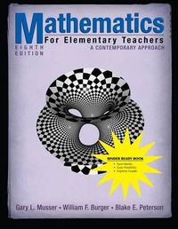 Cover image for Mathematics for Elementary Teachers: A Contemporary Approach