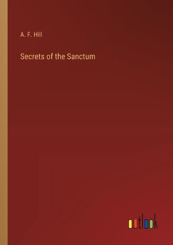 Cover image for Secrets of the Sanctum