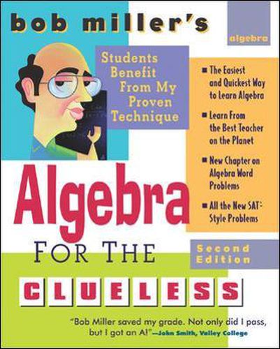 Cover image for Bob Miller's Algebra for the Clueless