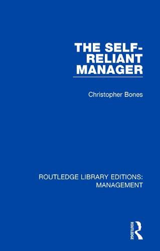 Cover image for The Self-Reliant Manager