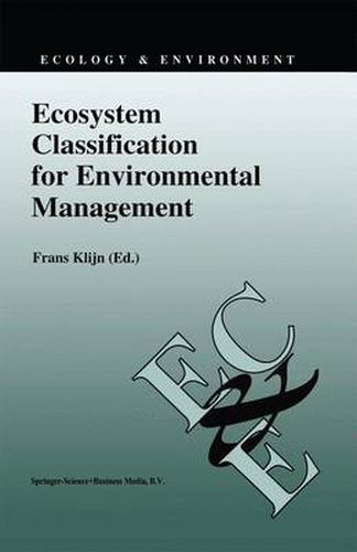 Ecosystem Classification for Environmental Management