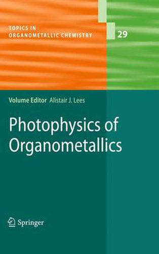 Cover image for Photophysics of Organometallics