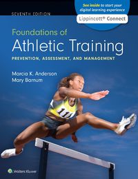 Cover image for Foundations of Athletic Training: Prevention, Assessment, and Management 7e Lippincott Connect Standalone Digital Access Card