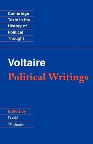 Cover image for Voltaire: Political Writings