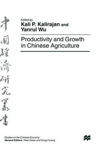 Cover image for Productivity and Growth in Chinese Agriculture