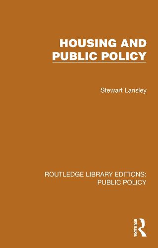 Cover image for Housing and Public Policy