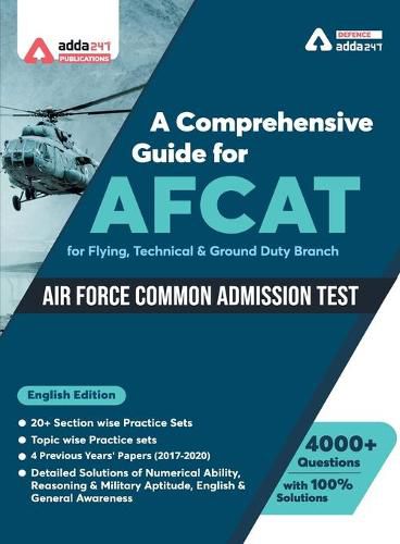 Cover image for A Comprehensive Guide for AFCAT (English Medium)