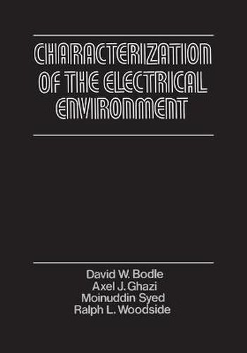 Cover image for Characterization of the Electrical Environment