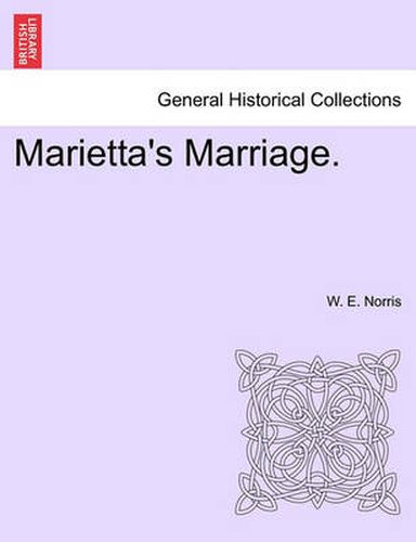 Cover image for Marietta's Marriage.