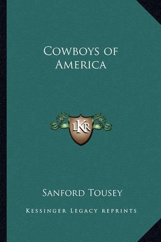 Cover image for Cowboys of America