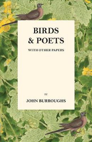 Cover image for Birds And Poets - With Other Papers