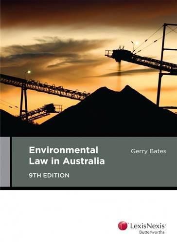 Cover image for Environmental Law in Australia