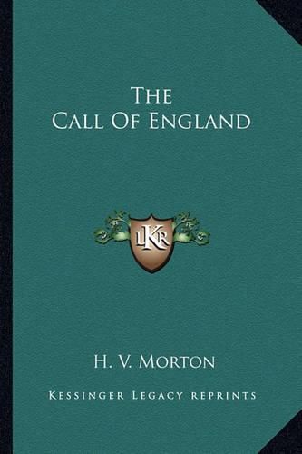 Cover image for The Call of England