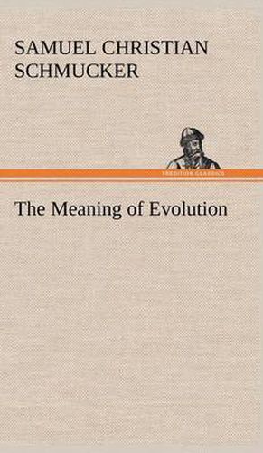 Cover image for The Meaning of Evolution