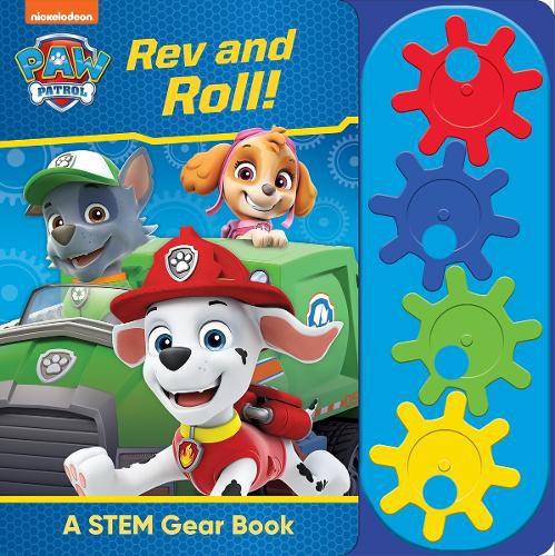 Cover image for Paw Patrol Re & Roll Go Go Gear Book